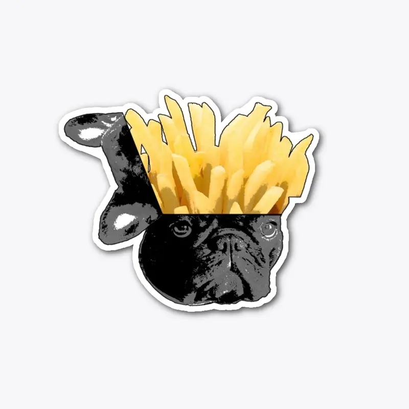 French Bulldog Fries 